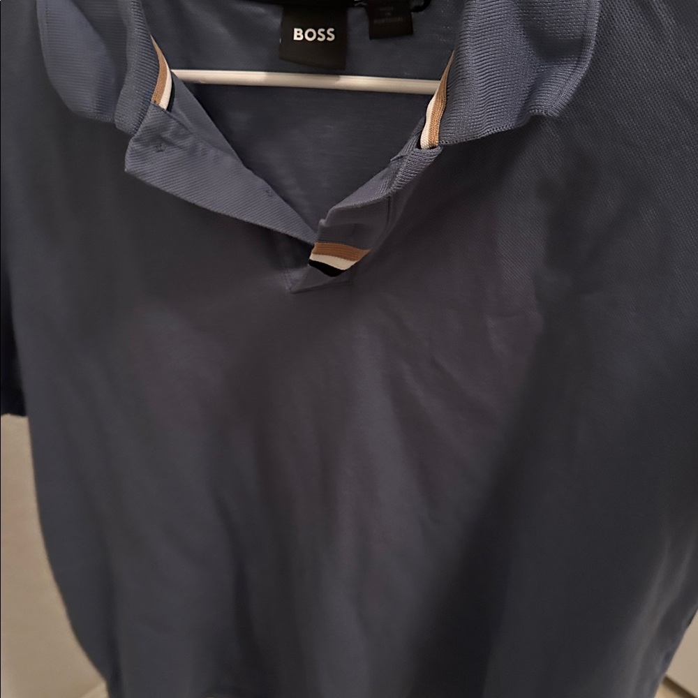 Boss Classic Blue Polo Shirt